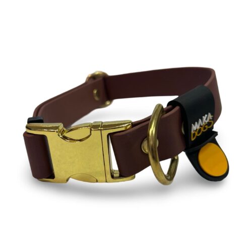 Obroża BioThane® 25mm Brown