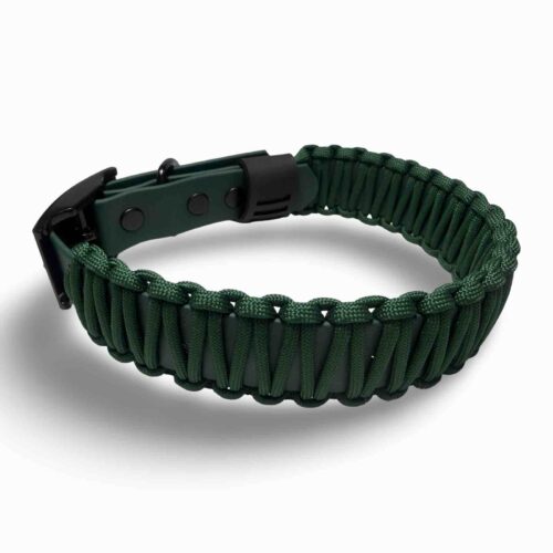 Obroża BioThane® MIKA 25mm Deep Forest (41 - 49 cm)